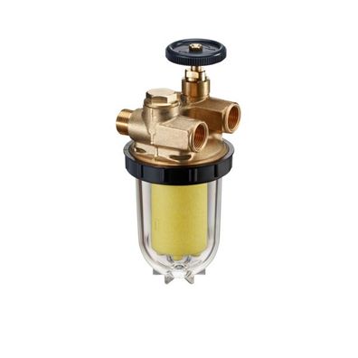 Oventrop-heizölfilter-zweistrang "Oilpur Z A" DN10, 3/8"IG, 3/8"AG, Siku