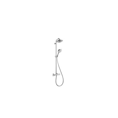 HG Showerpipe Raindance Select chrom mit Kopfbrause Raindance Air 1jet 240mm