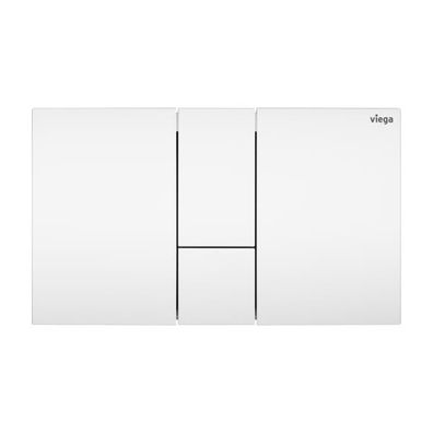 Viega WC Betätigungsplatte VfS 24 8614.1 aus Kunststoff in weiß alpin