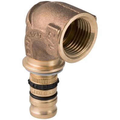 GE Mepla Übergangsbogen 90Gr mit IG Rg d26-Rp3/4