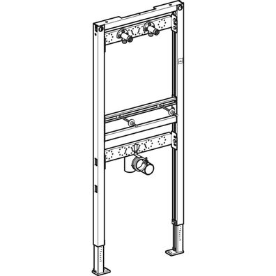 GE Duofix Element für WT, 130 cm AP-Armatur