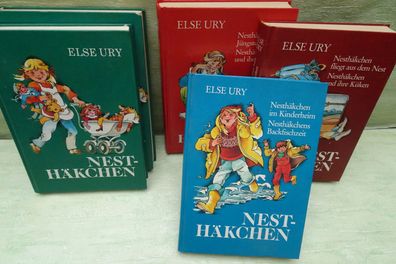 4x Else Ury Nesthäkchen Hoch Verlag Margret Rettich Sammelband