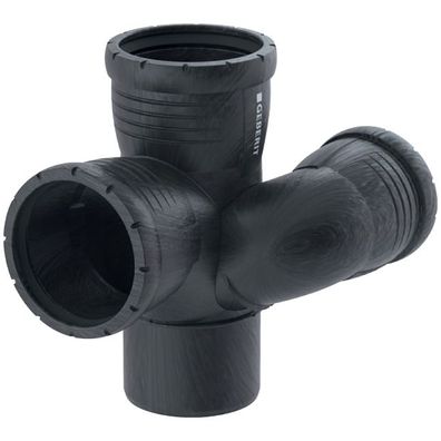 GE Silent-Pro Schachtbogenabzweig 87,5Gr d110/75/90 links