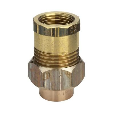 Viega Rohrverschraubung 94340G konischdichtend in 22mm x Rp3/4 Rotguss