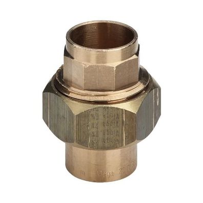 Viega Verschraubung 94330 flachdichtend in 15mm Rotguss