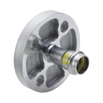 Viega Flanschübergang Sanpress Inox G 0259 in 54mm x DN50 Edelstahl