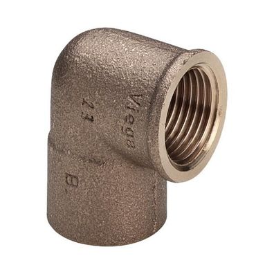 Viega Winkel 94090G in 15mm x Rp3/8 Rotguss