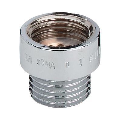 Viega Hahnverlängerung 3526 in G1/2 x 10mm Rotguss verchromt