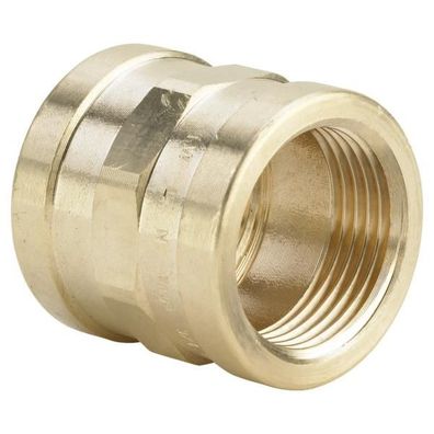 Viega Muffe 3270 in Rp3/4 x Rp3/4 Rotguss verchromt