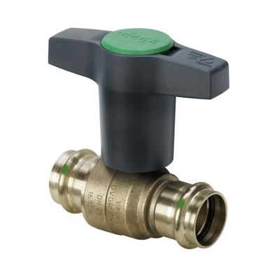 Viega Kugelhahn mit SC Easytop 2275 in 18mm Siliziumbronze