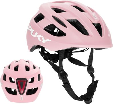 PUKY Helmet | Kinder Fahrradhelm S: 48-55 cm | Leichtgewicht 220g | Maximaler Schutz