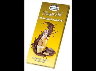 Liebhart´s Gesundkost 6x Bio-Eierlikör in Edel ZB Schokolade 100g
