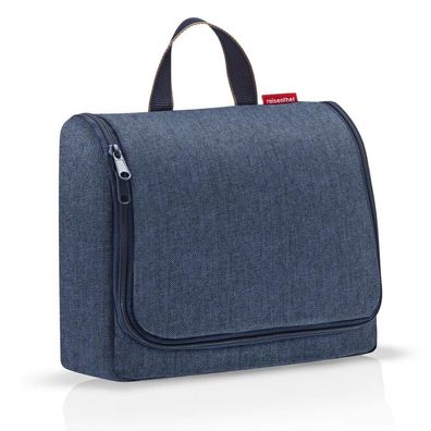 reisenthel toiletbag XL WO, herringbone dark blue, Unisex