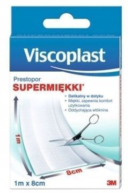 Viscoplast Prestopor Super Soft Schnittverband 1m x 6cm Rolle