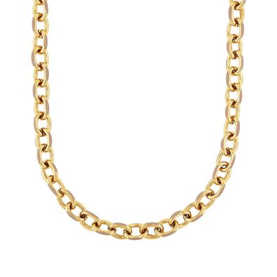 JOOP! Glieder Halskette 2038025 Edelstahl Gold plattiert