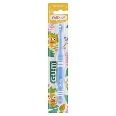 Sunstar GUM Baby, Weiche Zahnbuerste fuer Kleinkinder 0-2 Jahre, Modell 213, 1 Stueck
