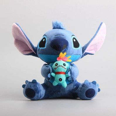 Lilo & Stitch mit SCRUMP Plüsch Plüschtier Spielzeug Stofftier Kuscheltier Puppe