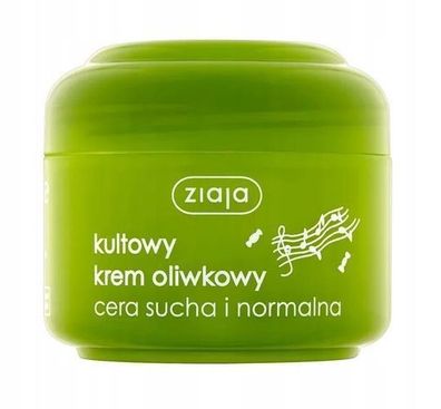 Ziaja Natuerliche Olivenoel Creme, Leichte Formulierung fuer Trockene & Normale Haut,