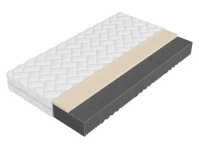 Beidseitige Federkernmatratze Sirka 22 cm Taschenfederkernmatratze Härtegrad: H3