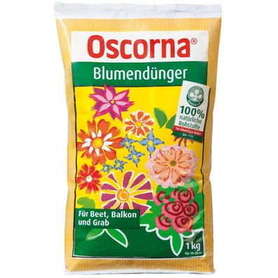 Oscorna® Blumendünger 1 kg für 10 bis 20 m²