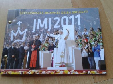 Original 2 euro 2011 Weltjugendtag Madrid im Numisbrief