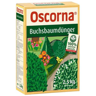 Oscorna® Buchsbaumdünger 2,5 kg für 25 bis 50 m²