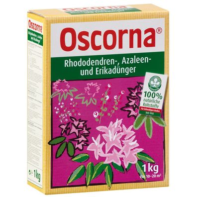 Oscorna® Rhododendren-, Azaleen- und Erikadünger 1 kg für 10 bis 20 m²