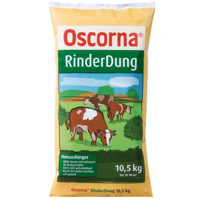 Oscorna® RinderDung 10,5 kg für 70 bis 90 m²
