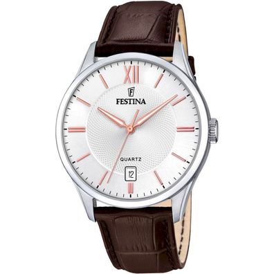Festina - F20426/4 - Armbanduhr - Herren - Quarz - Lederarmband