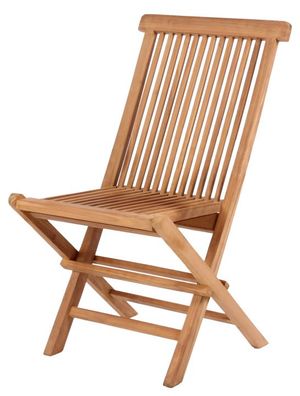 Klappsessel Woodie ohne Armlehne Teak 2er Set