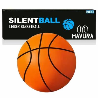 Silentball Silent Basketball Leiser Indoor-Trainingsball Unbeschichtet Schaumstoff