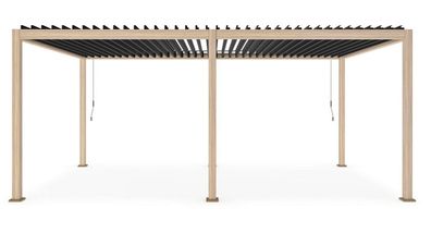 Pavillon Ocean 600 x 360 x 250 cm Aluminium Weiß