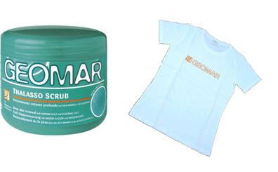 GEOMAR * TSHIRT-SET* Thalasso Scrub Peeling 600gr + Geomar-T-Shirt