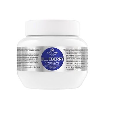 Kallos KJMN Blaubeer Haarmaske 275ml - Vitalisierende Pflege mit Beerenextrakt
