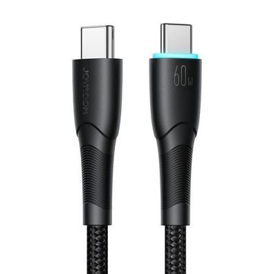 Joyroom Starry Serie SA32-CC3 USB-C zu USB-C Ladekabel 60W 1m schwarz