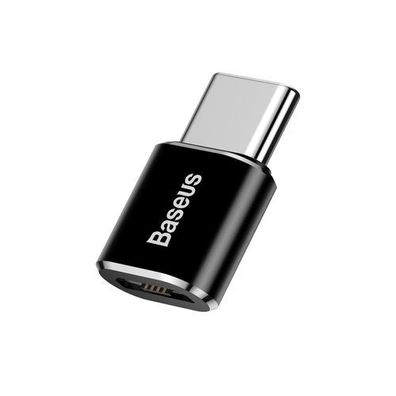 Baseus Mini Adapter Mikro-USB zu USB-C - Schwarz