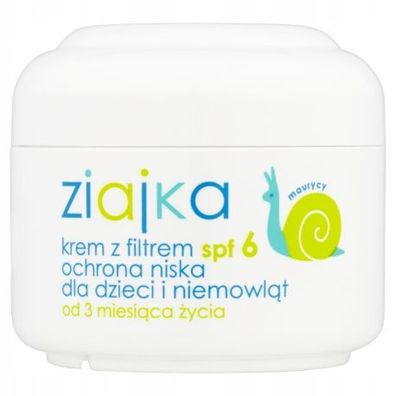 Zarte Gesichtscreme fuer Babys, SPF6, 50ml - Ab 3 Monaten geeignet
