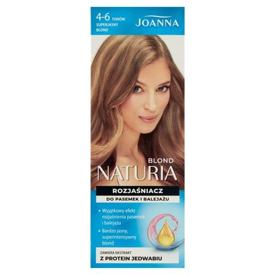 Joanna Naturia Blond Aufheller fuer Straehnchen und Balayage - 4 bis 6 Stufen Hell