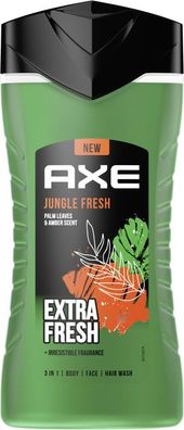Axe Jungle Fresh Duschgel & Shampoo 3-in-1, 250 ml
