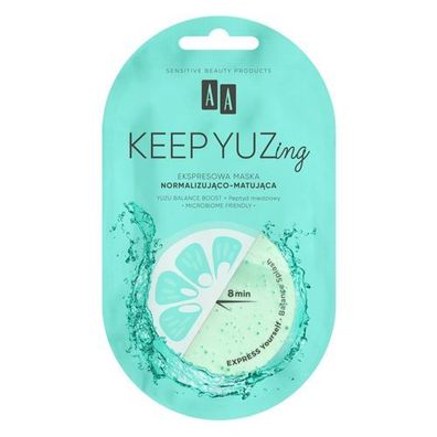 Oceanic Keep Yuzing Express Normalisierende Mattierende Gesichtsmaske, 7ml