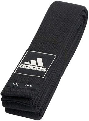 adidas Taekwondo Wettbewerb Budoband Junior Schwarz 43mm