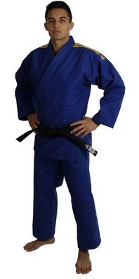 adidas Judoanzug J690 Quest Blau/Orange