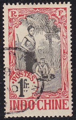 FRANZ. Indochina INDO-CHINE [1907] MiNr 0055 ( O/used )