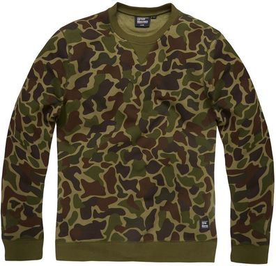 Vintage Industries Sweatshirt Greeley Crewneck Sweat Ad Camo
