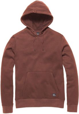 Vintage Industries Hoodie Derby Hooded Sweatshirt Faded Red