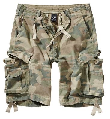 Brandit Vintage Shorts in Light Woodland