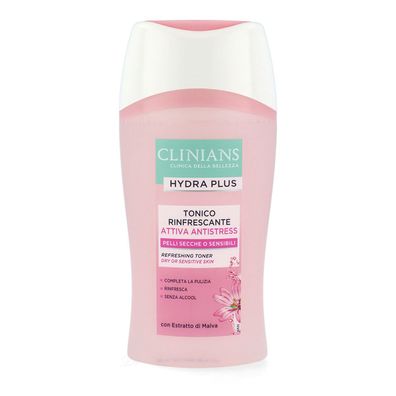 Clinians Reinigungstonic Gesicht mit Malve ohne Alkohol 200 ml