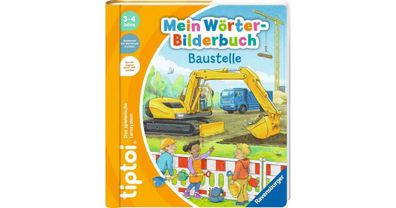 Ravensburger tiptoi Mein Wörter-Bilderbuch: Baustelle, Lernbuc