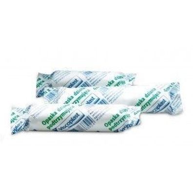 Viscoplast Stuetzbinde 10cm x 4m, 1 Stueck - Stoffbandage fuer Stuetzung und Stabili