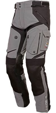 Modeka Motorrad Hose Panamericana II 088360 Grau/Schwarz-3XL/Kurz
